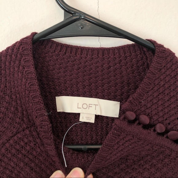 LOFT Button Detail Sweater - Picture 3 of 5